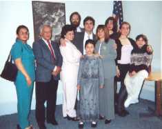 Susana,Gilmer,Mery,John,Robb,Kim,Meribel,Linda,Stephanie,Giselle, April 28, 2000, Municipal Building, NYC