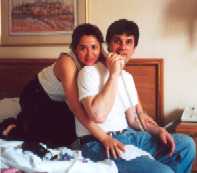 Honeymoon: Meribel and Robb, at the Ramada Inn, Lawrence, KS