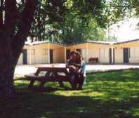 Honeymoon: Meribel and Robb at the Sterling Inn, Sterling, KS, May 5, 2000