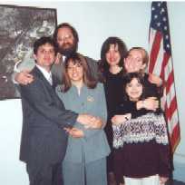Robb,John,Meribel,Linda,Stephanie,Giselle, April 28, 2000, Municipal Building, NYC