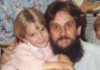 Stephanie Faith and Dad, Lawrence, KS, 1987